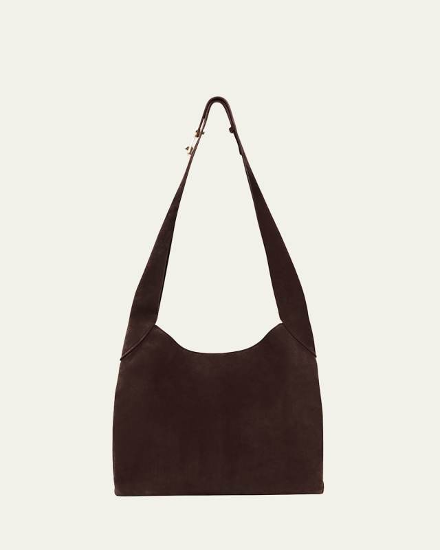 Small Suede Hobo Bag